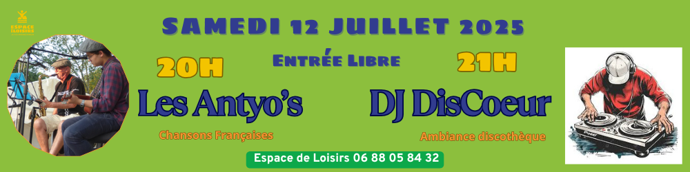 Banderole 12 juillet 2025